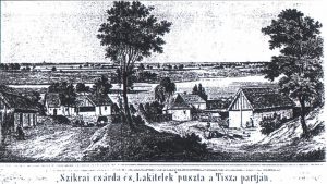 A Szikrai csárda és Lakitelek az 1870-es években A Szikrai csárda és Lakitelek az 1870-es években