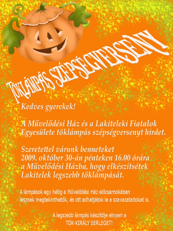 Töklámpás szépségverseny