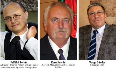 POLGÁRMESTERJELÖLTEK A 2010. OKTÓBER 3-I HELYHATÓSÁGI VÁLASZTÁSON POLGÁRMESTERJELÖLTEK A 2010. OKTÓBER 3-I HELYHATÓSÁGI VÁLASZTÁSON