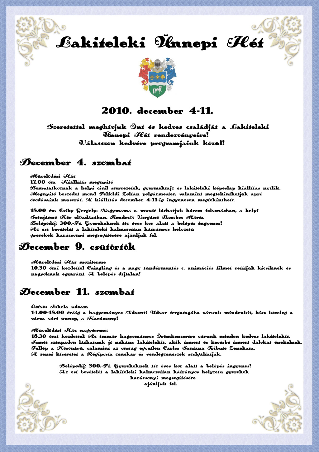 Lakiteleki Ünnepi Hét