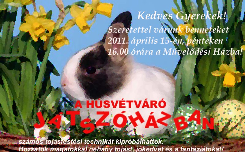 Húsvétváró játszóház