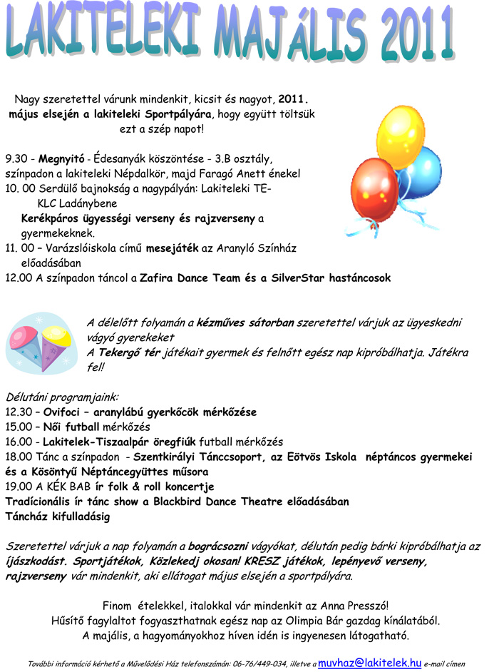 Majális 2011
