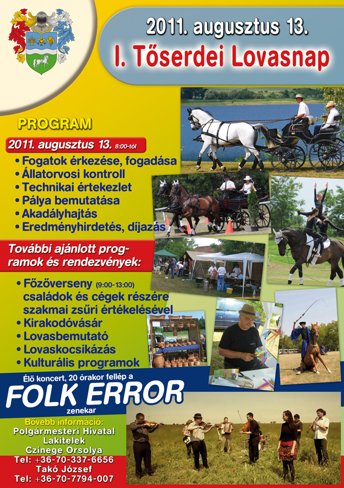 I. Tőserdei Lovasnap