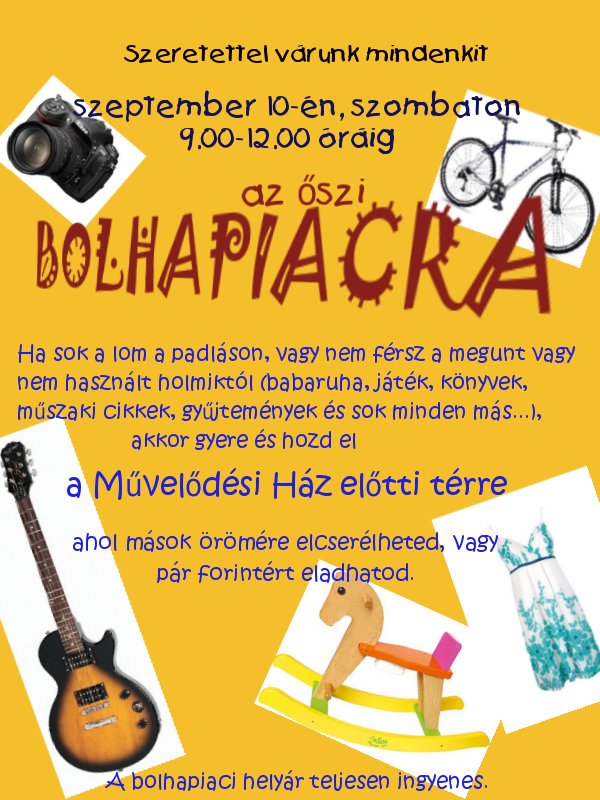 Őszi bolhapiac