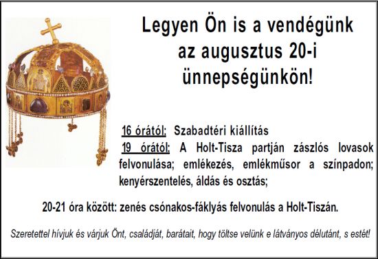 Augusztus 20-a Lakiteleken