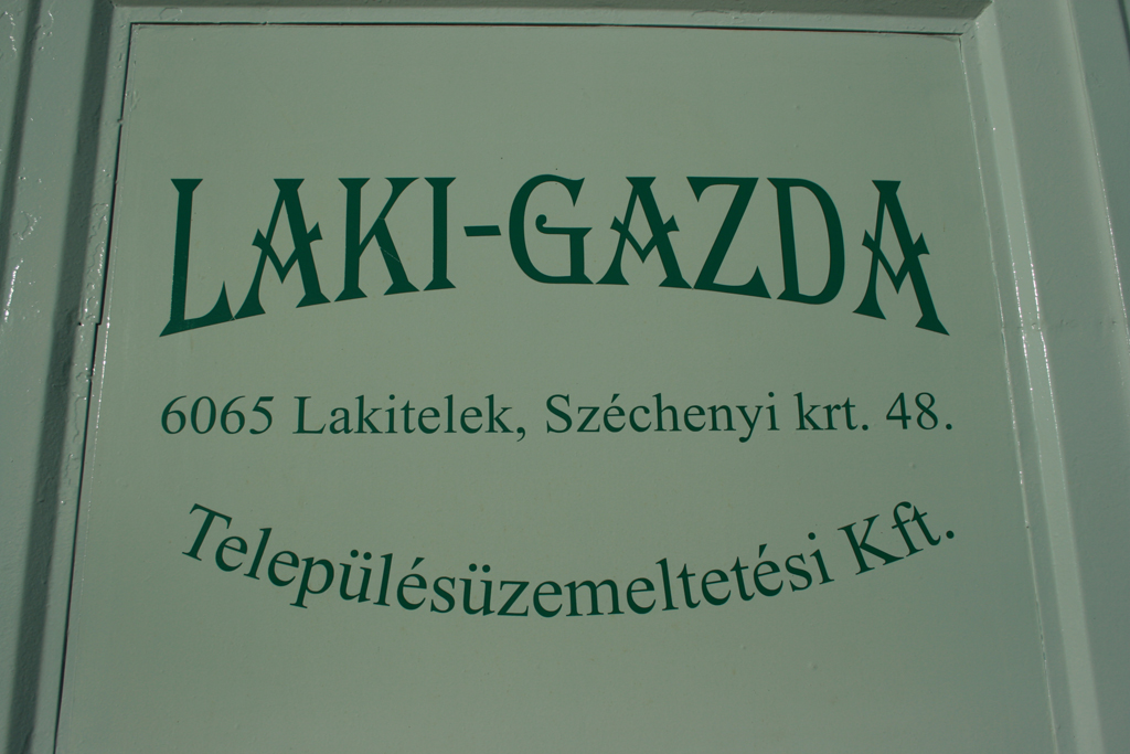 A Laki-Gazda Kft. év végi ügyfélfogadási rendje