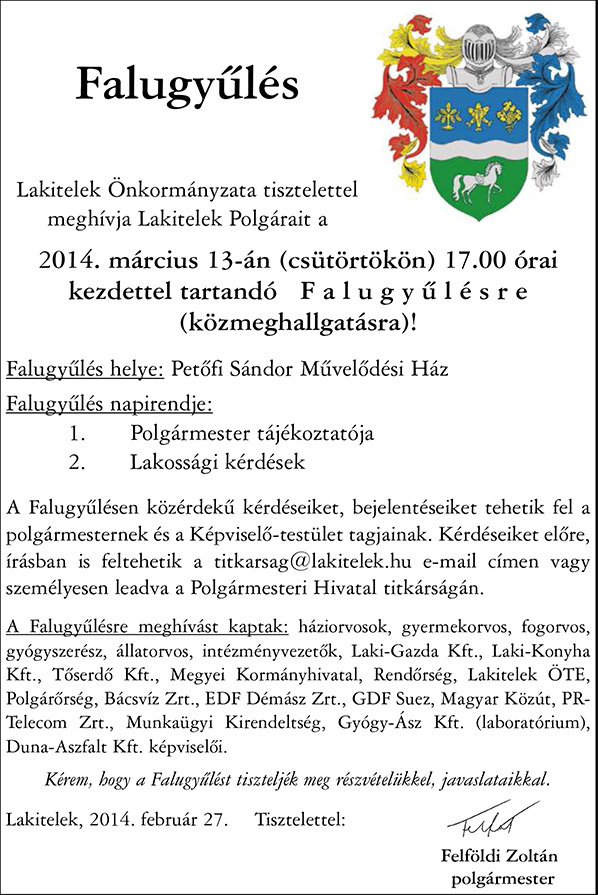 Falugyűlés