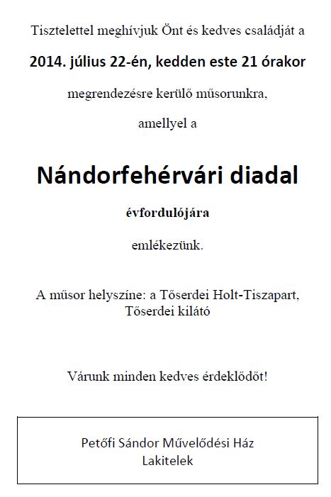 Nándorfehérvári diadal