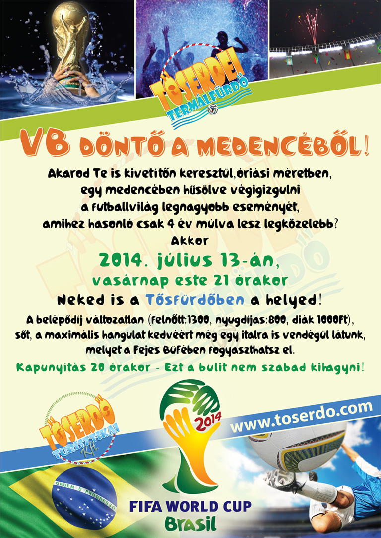 Foci VB döntő a medencéből