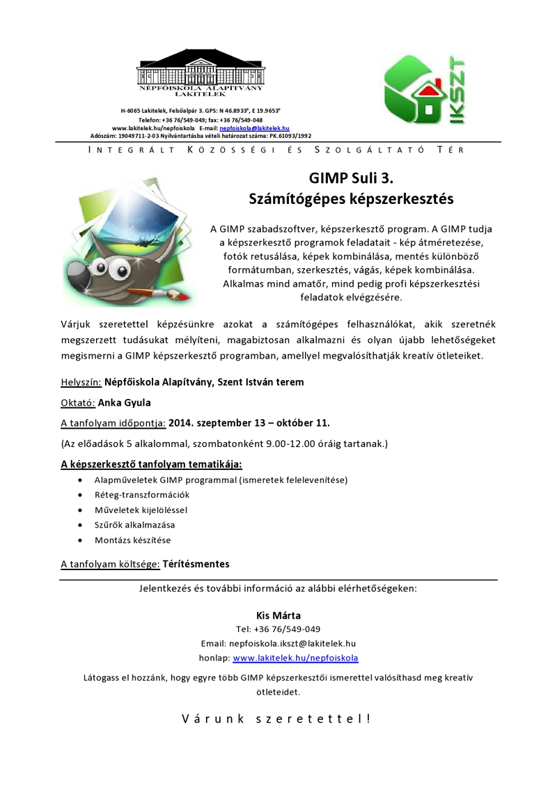 Számítógépes képszerkesztés