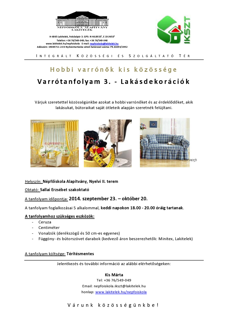 Varrótanfolyam