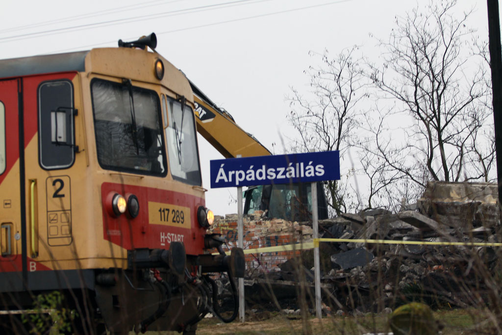 Lebontják az árpádszállási vasúti megállót