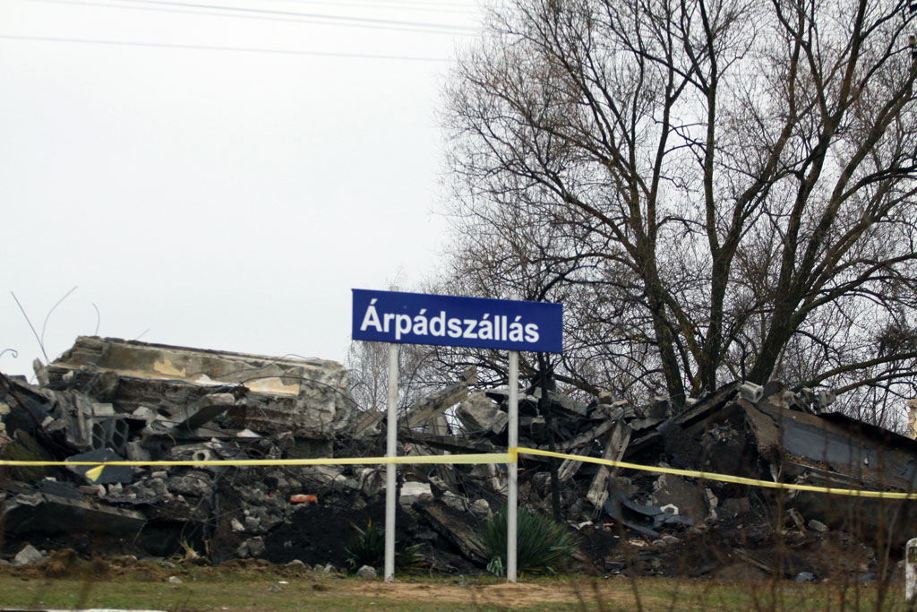 Lebontják az árpádszállási vasúti megállót