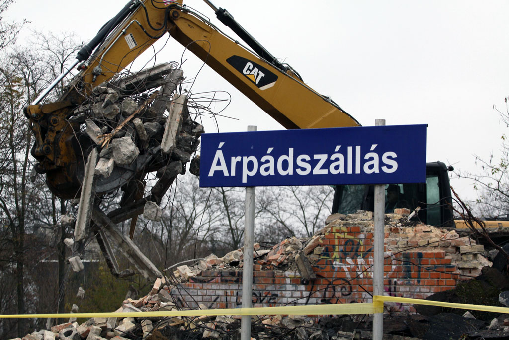 Lebontják az árpádszállási vasúti megállót