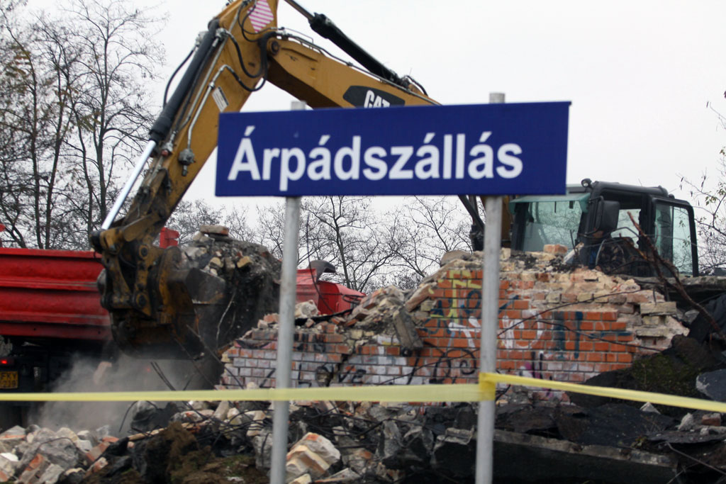 Lebontják az árpádszállási vasúti megállót