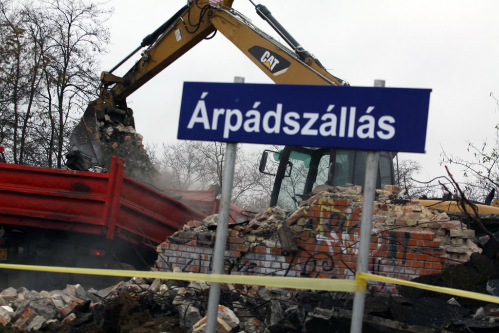 Lebontják az árpádszállási vasúti megállót
