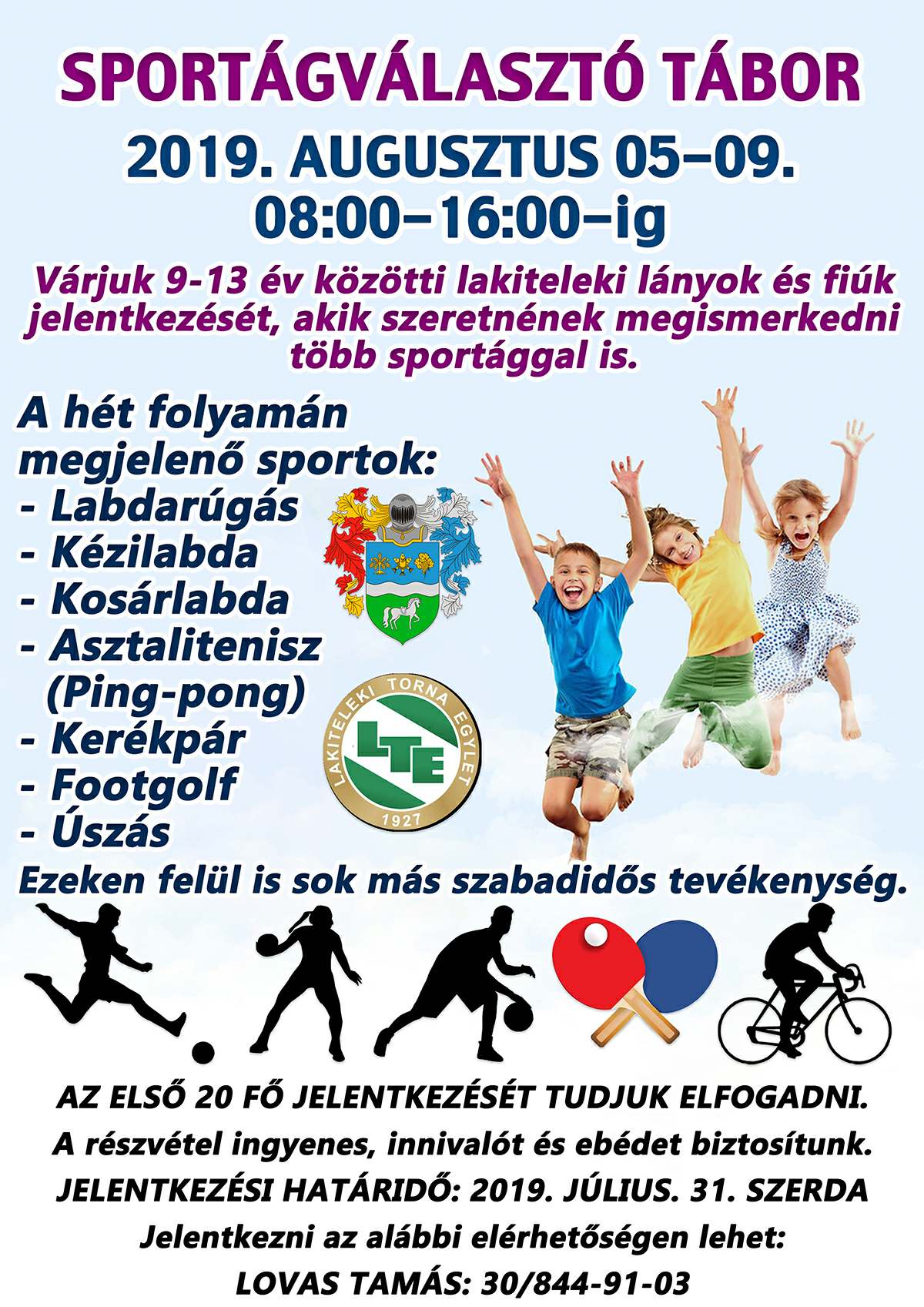 sporttabor LTE 2019