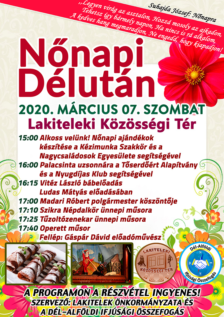 Nőnapi rendezvény