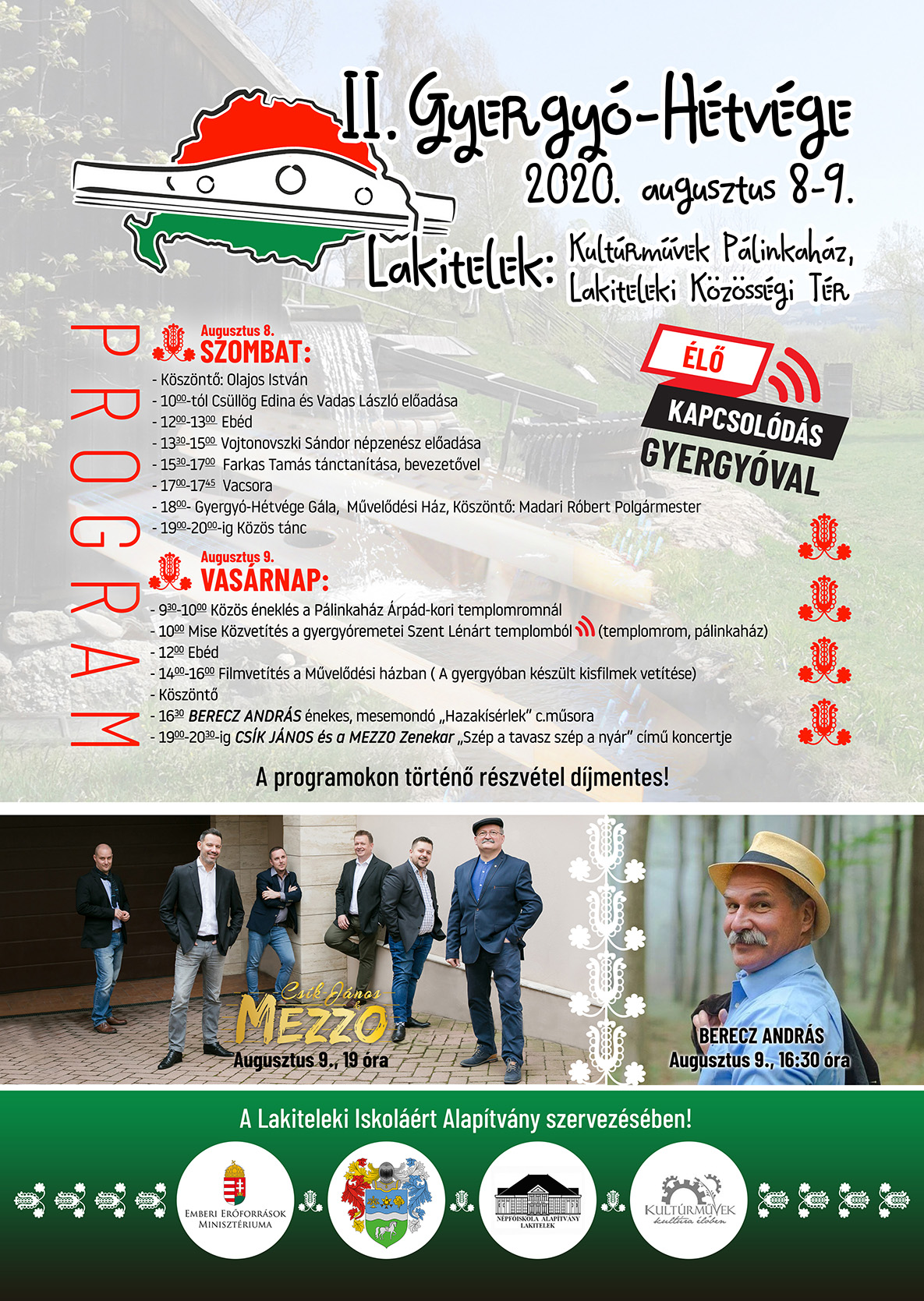 II. Gyergyó-Hétvége Lakiteleken