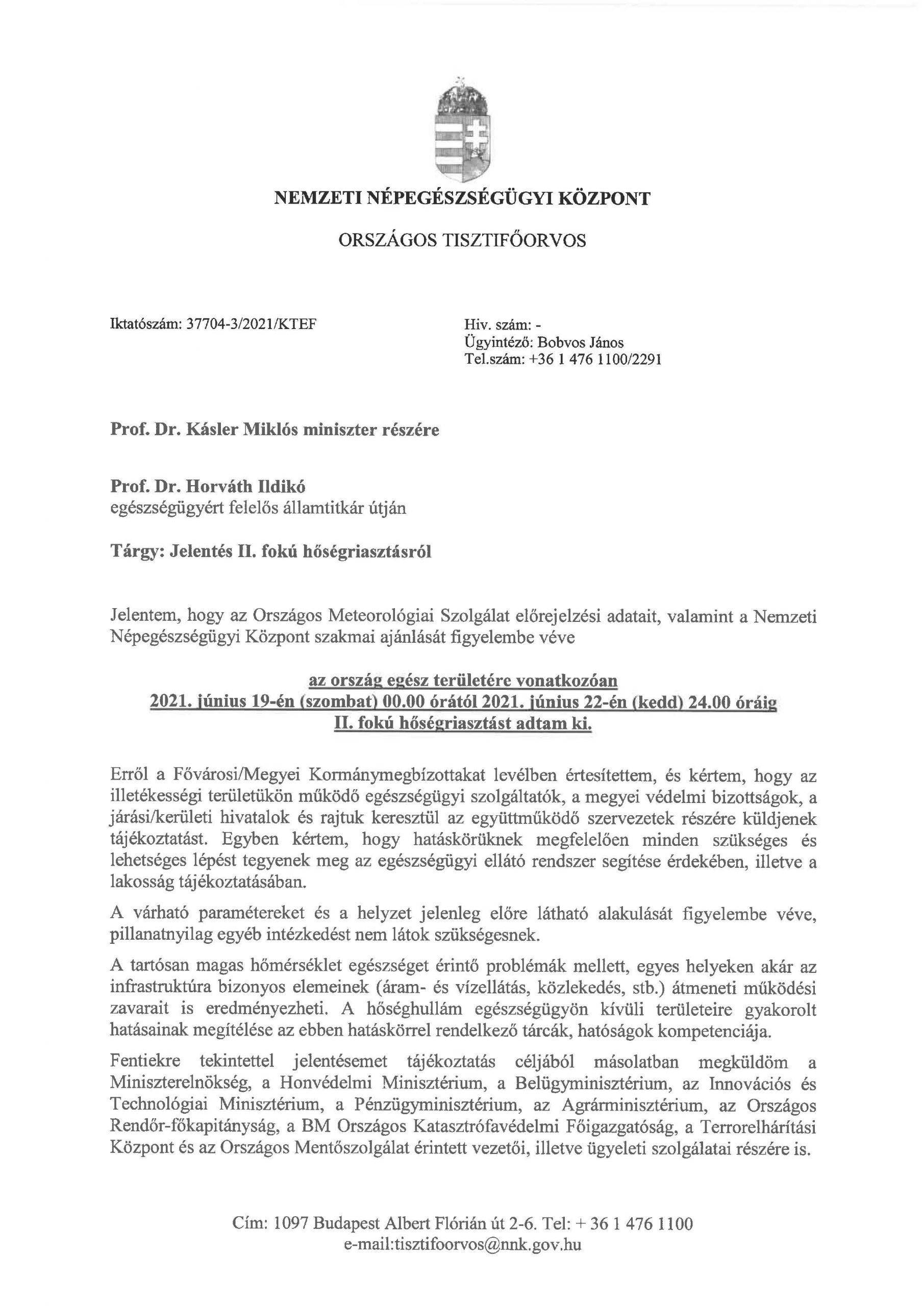 Hőségriadó
