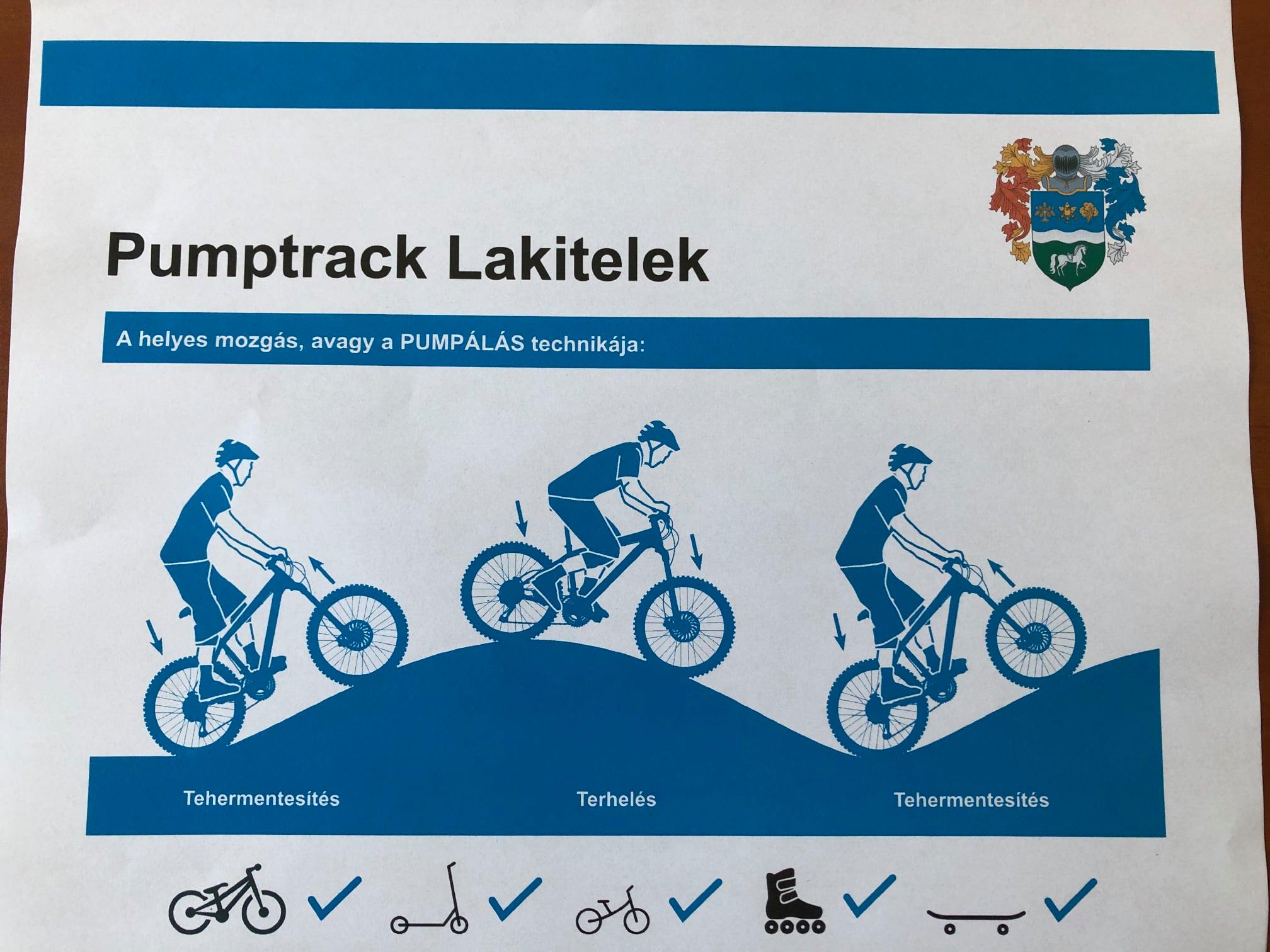 PUMPTRACK-PÁLYA ÜNNEPÉLYES ÁTADÁSA 