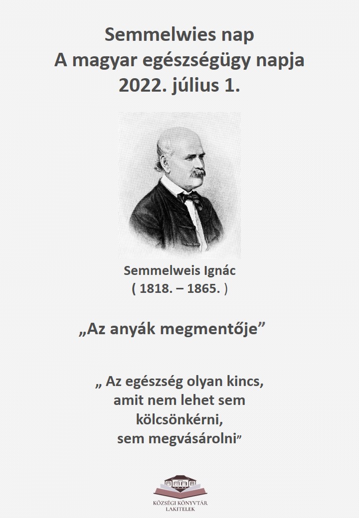 A magyar efészségügy napja - július 1.