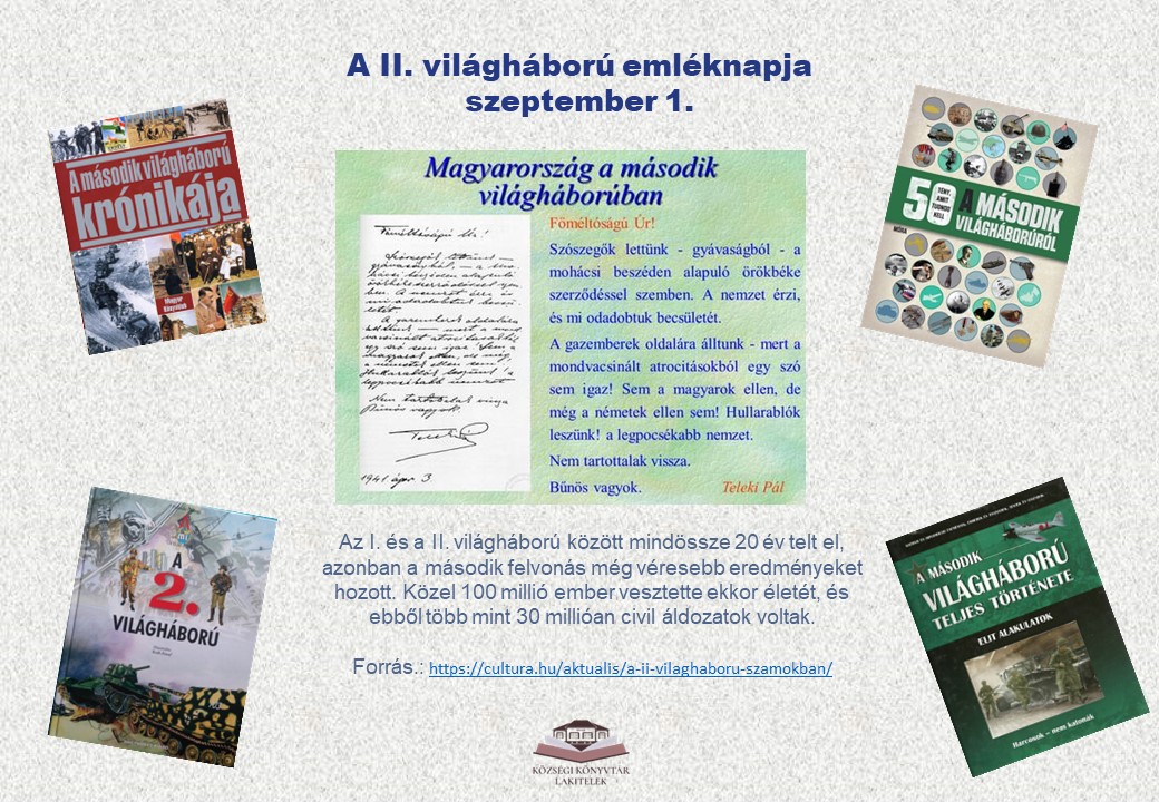 A II. világháború emléknapja