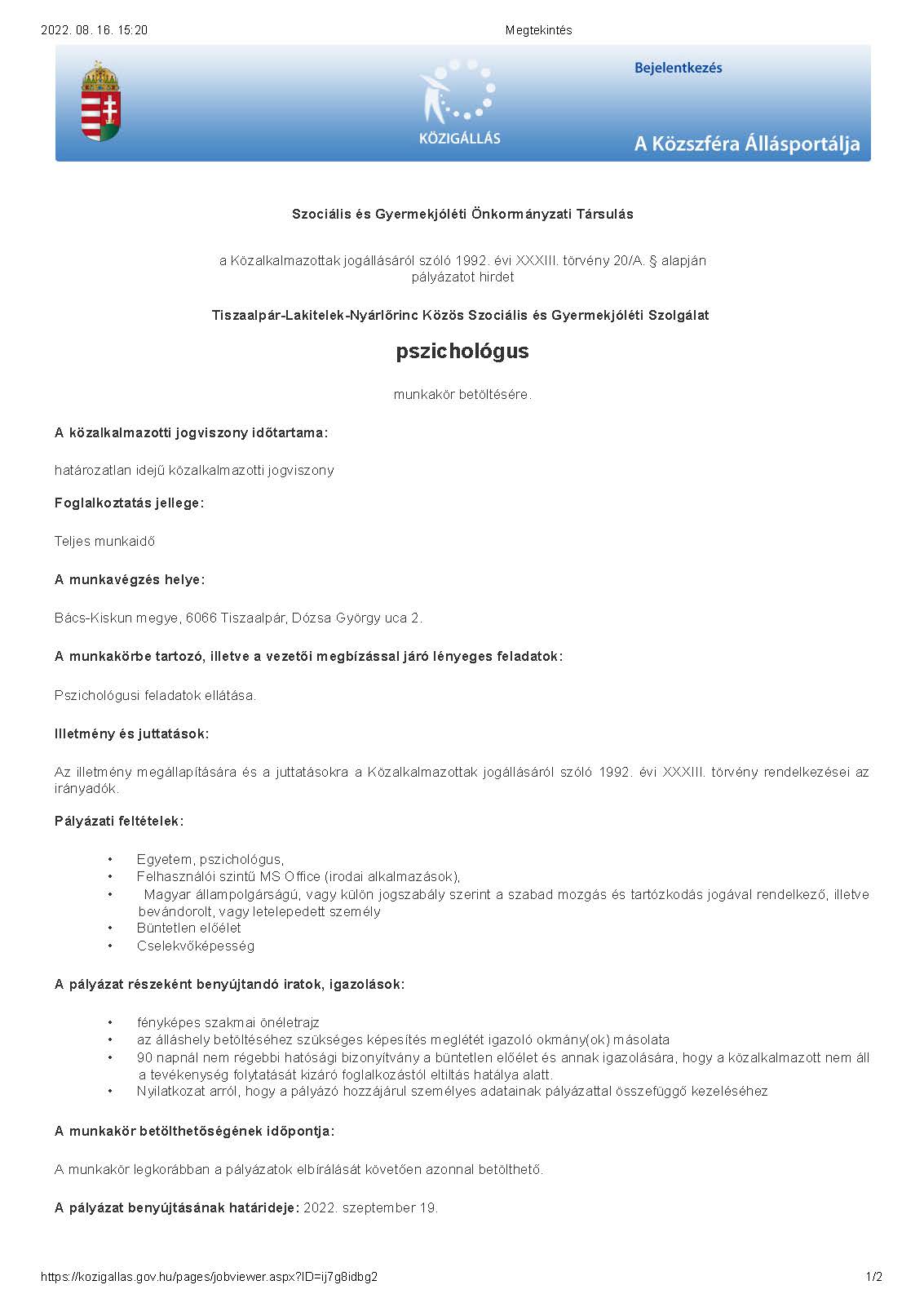 gyermekjoleti pszichologus 2022
