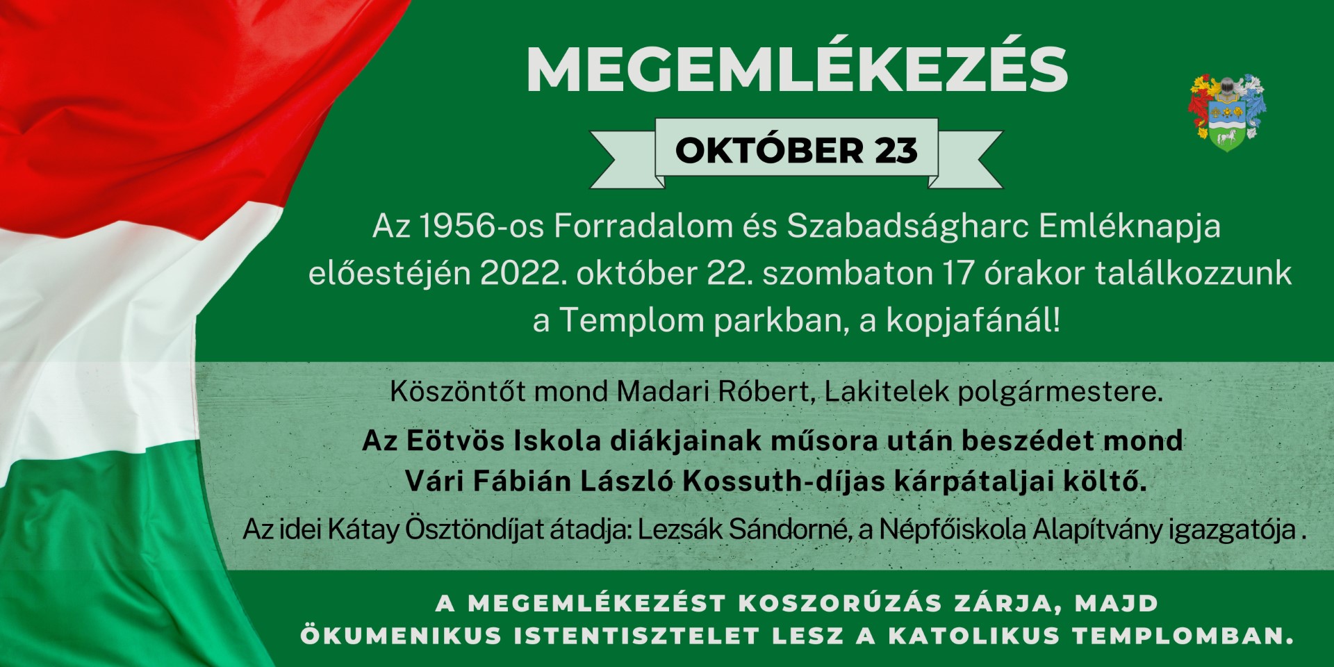 2022 10 22 megemlékezés Nagy