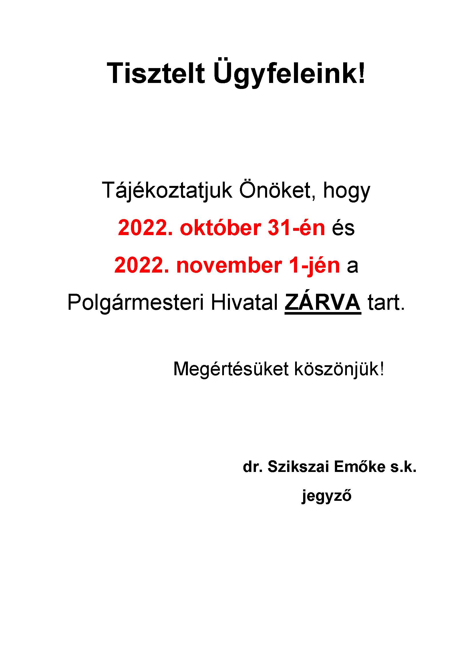 november 2022
