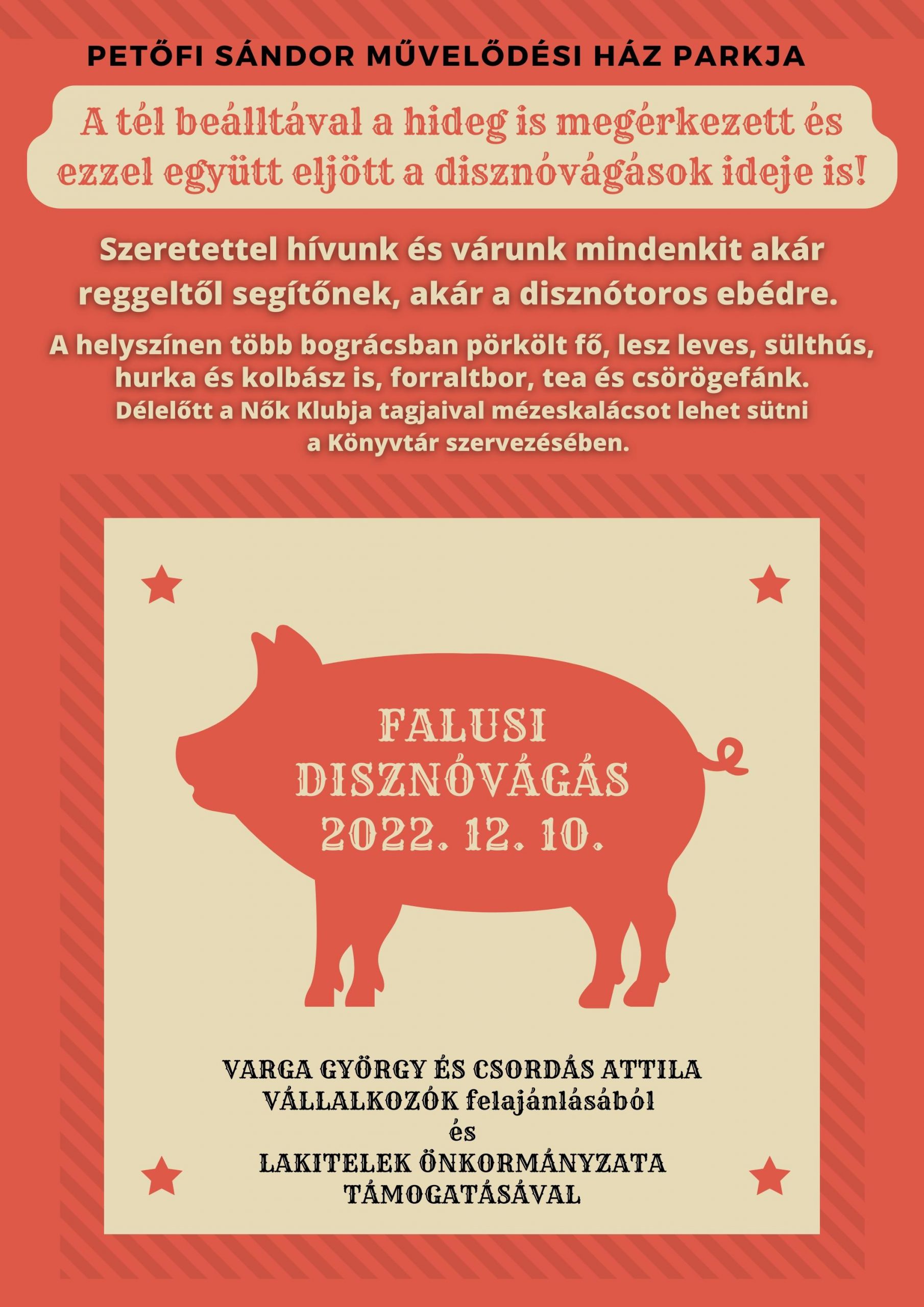 FALUSI DISZNÓVÁGÁS 2022