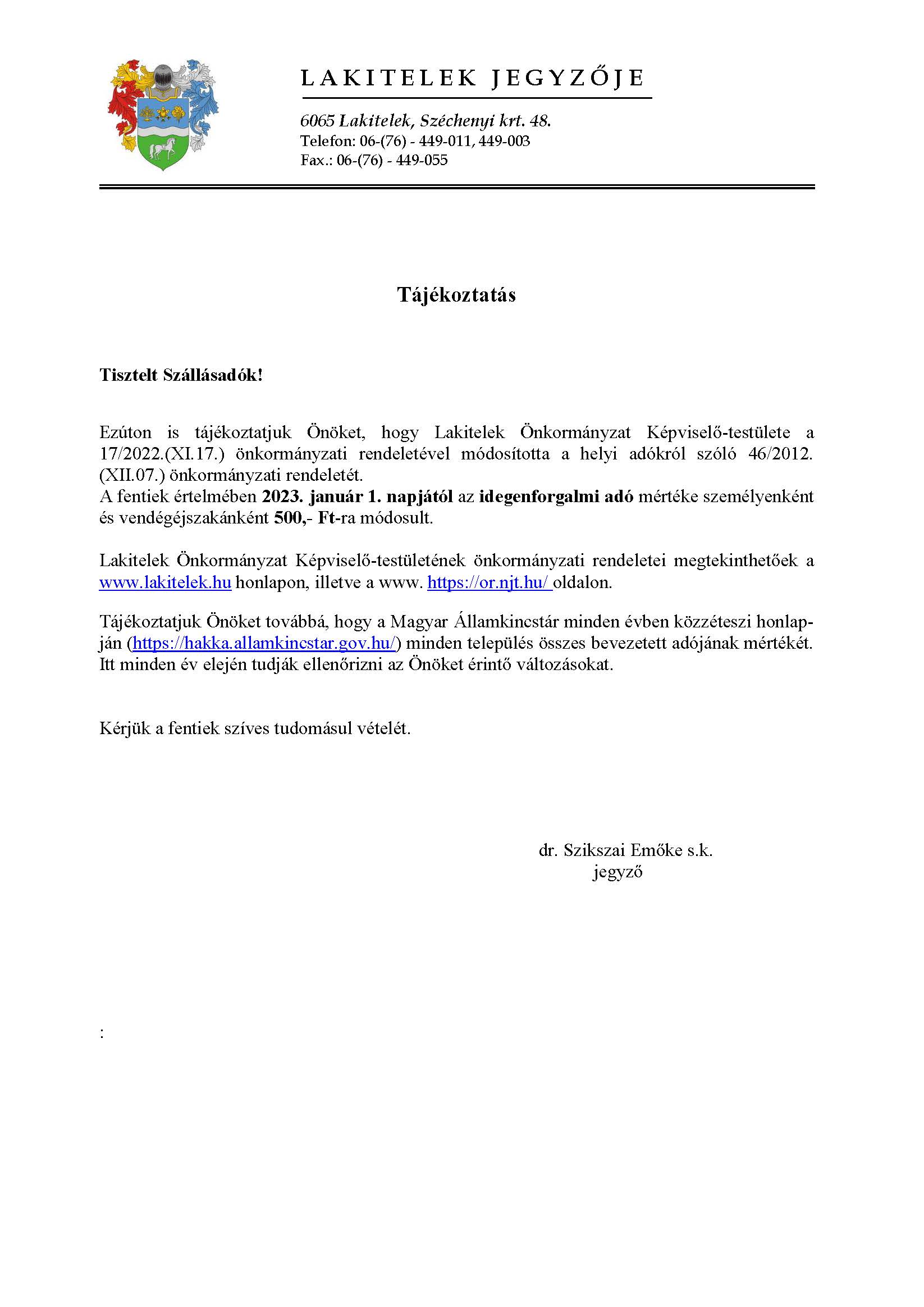 ifa tajekoztatas