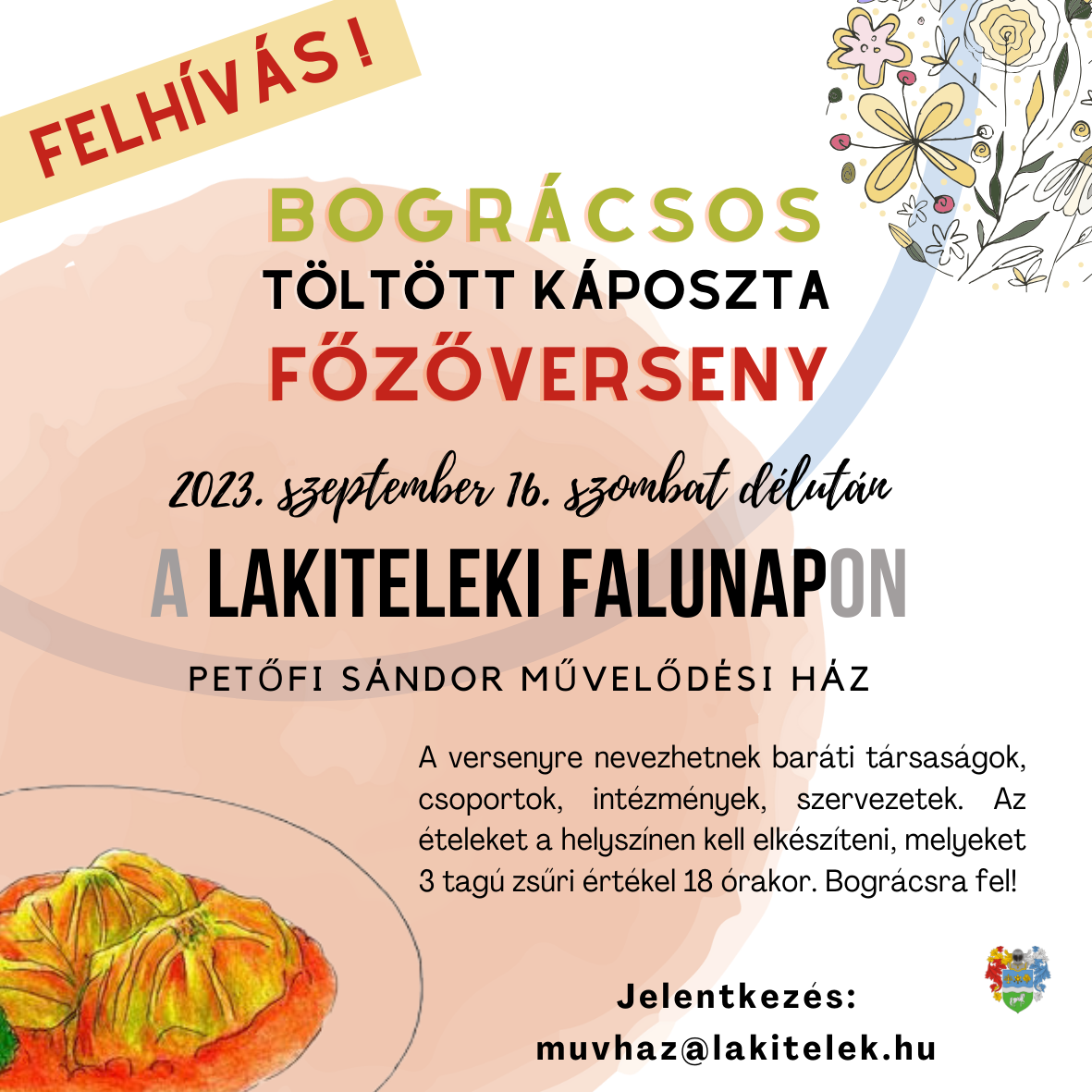 főzőverseny falunap 2023