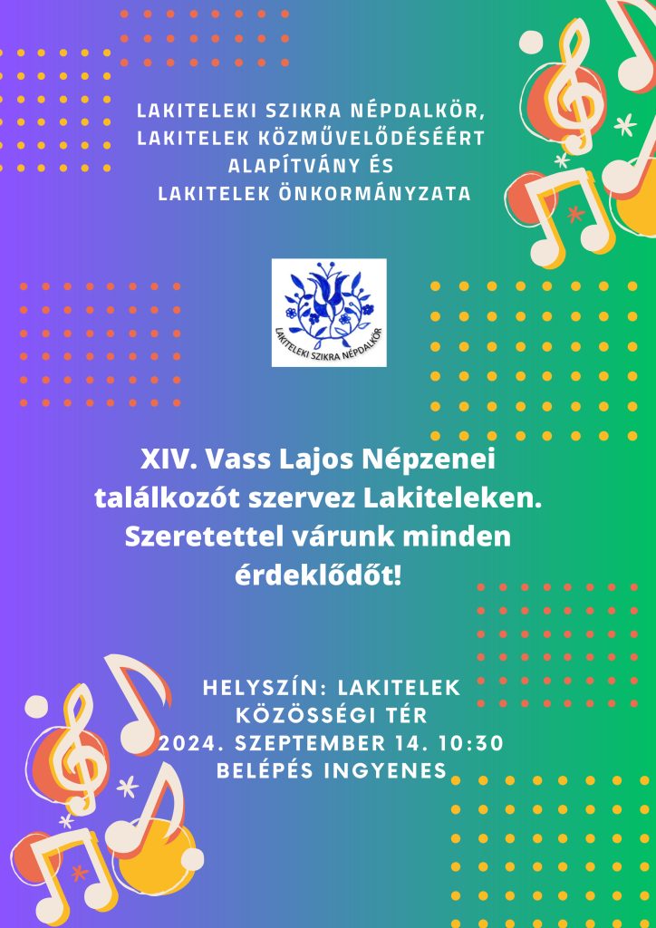 XIV. Vass Lajos Népzenei Találkozó