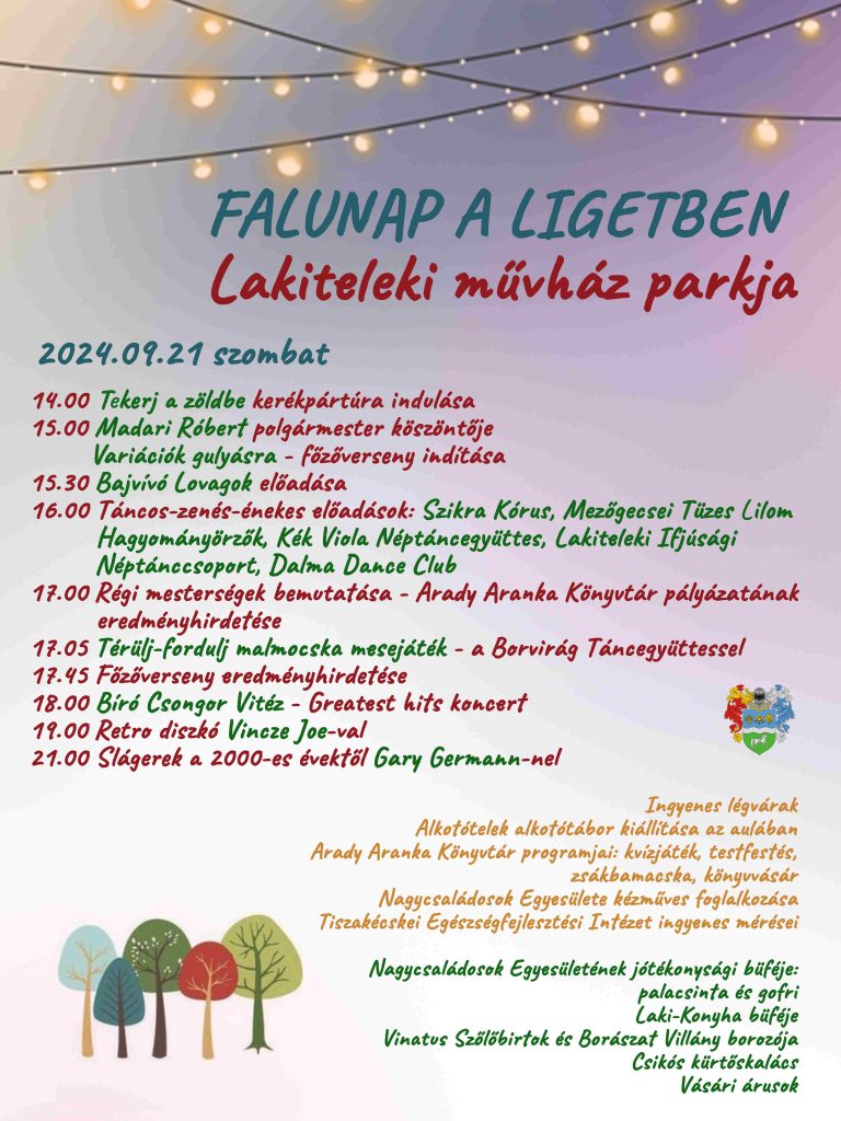 Falunap a Ligetben