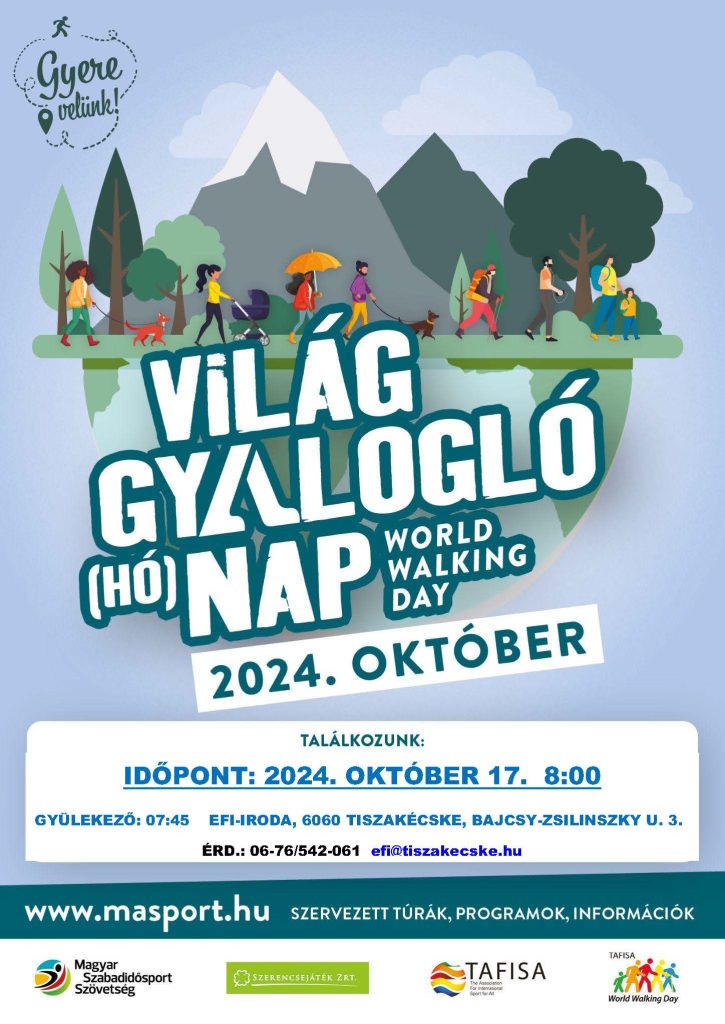 Világ Gyalogló (Hó)Nap