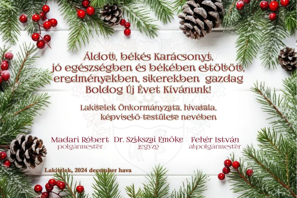Ünnepi jókívánságok