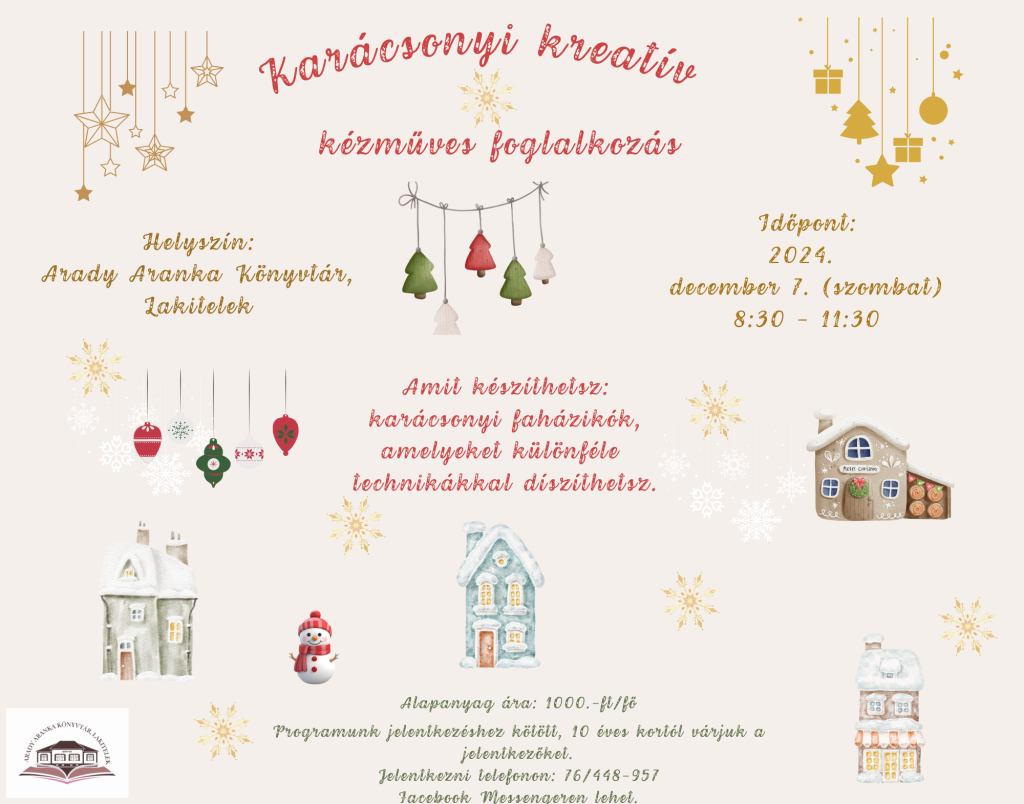 December a Könyvtárban