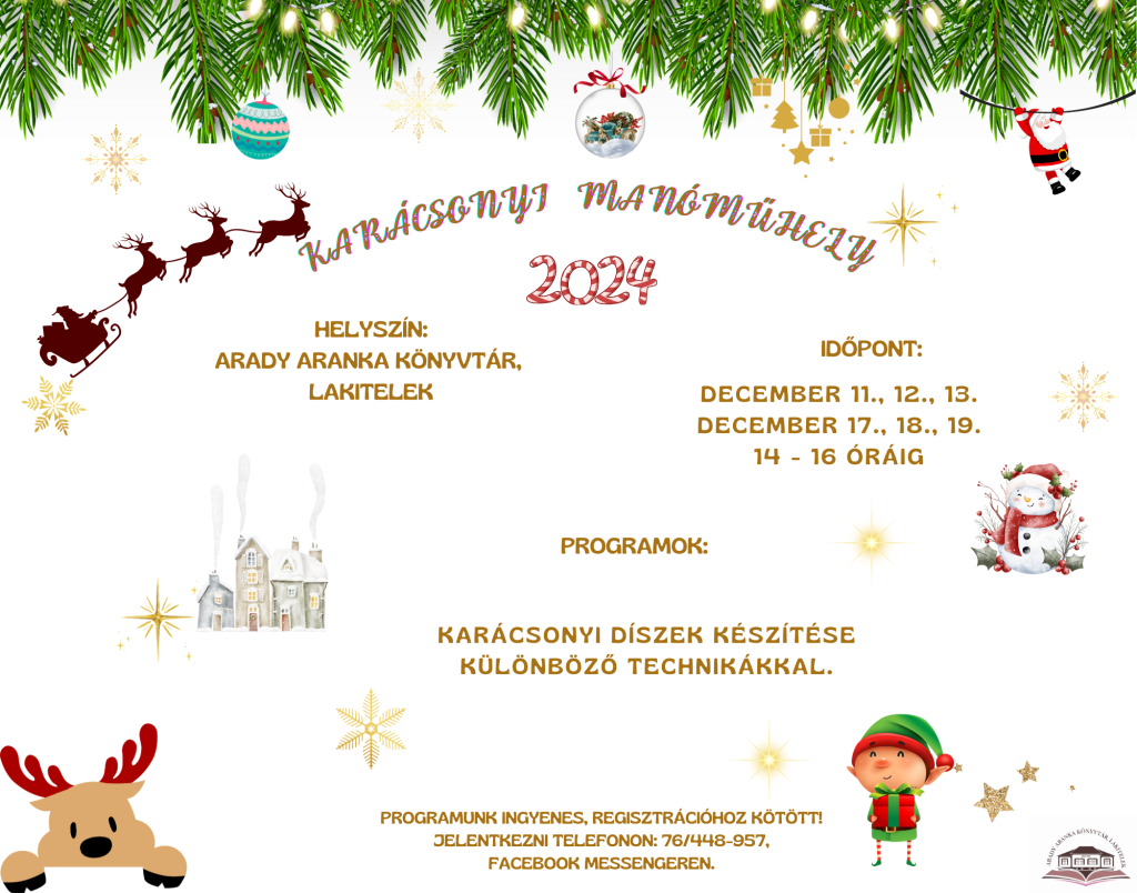 karácsonyi manóműhely