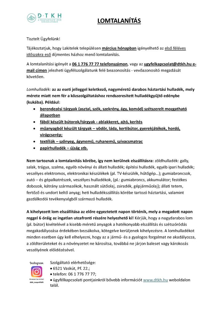 Lomtalanítás