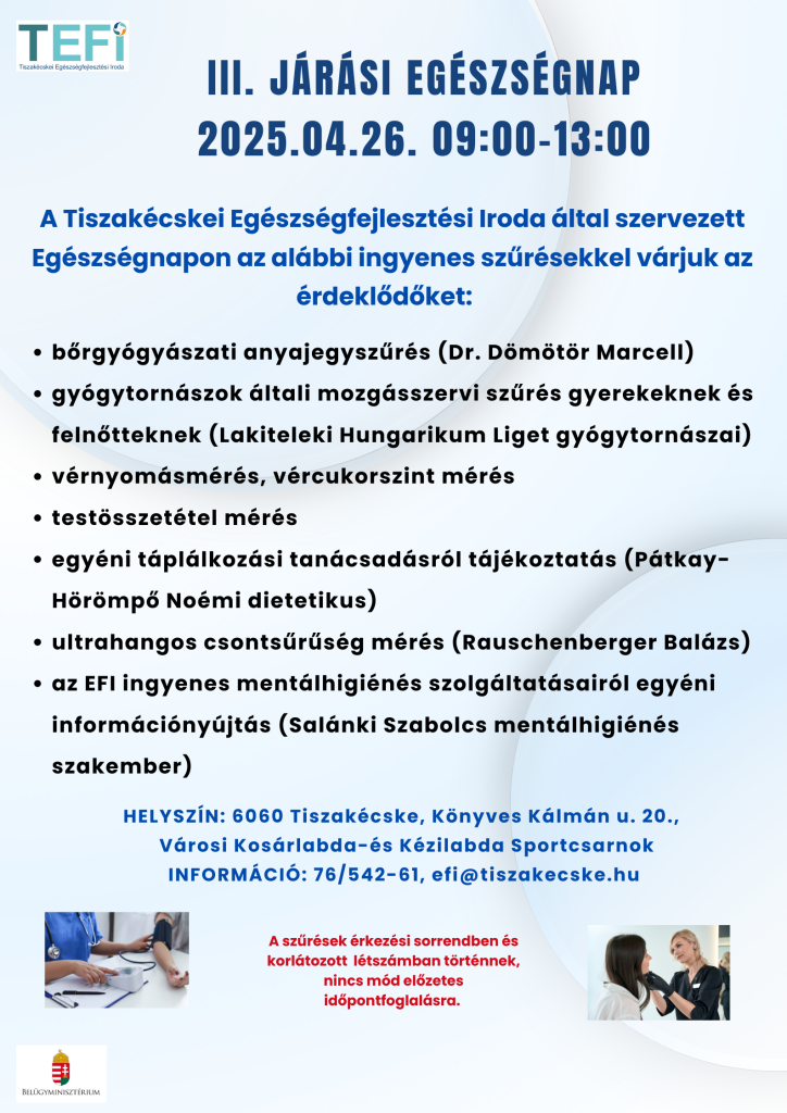 III. Járási Egészségnap