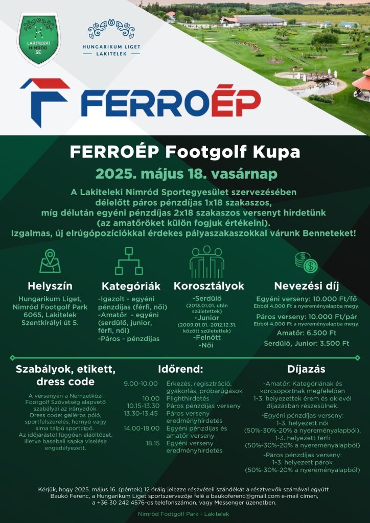 Májusi programok a Hungarikum Ligetben