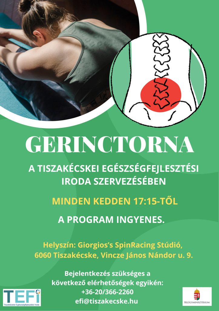 Gerinctorna Tiszakécskén