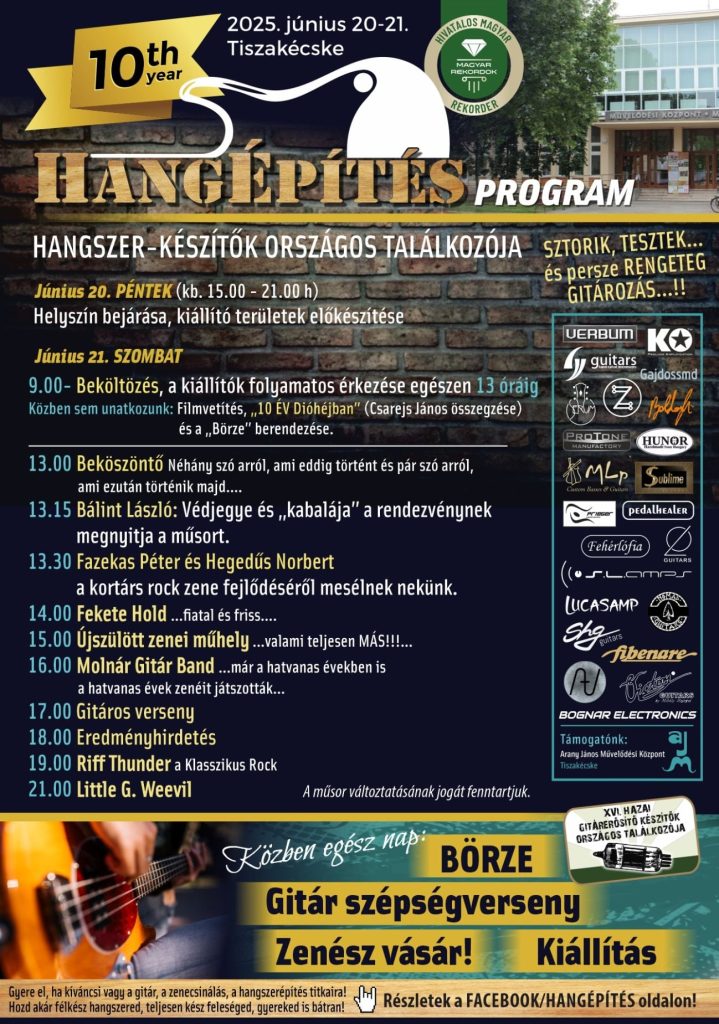 Hangépítés 2025.