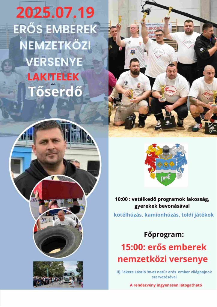 Erős emberek versenye – Tőserdő