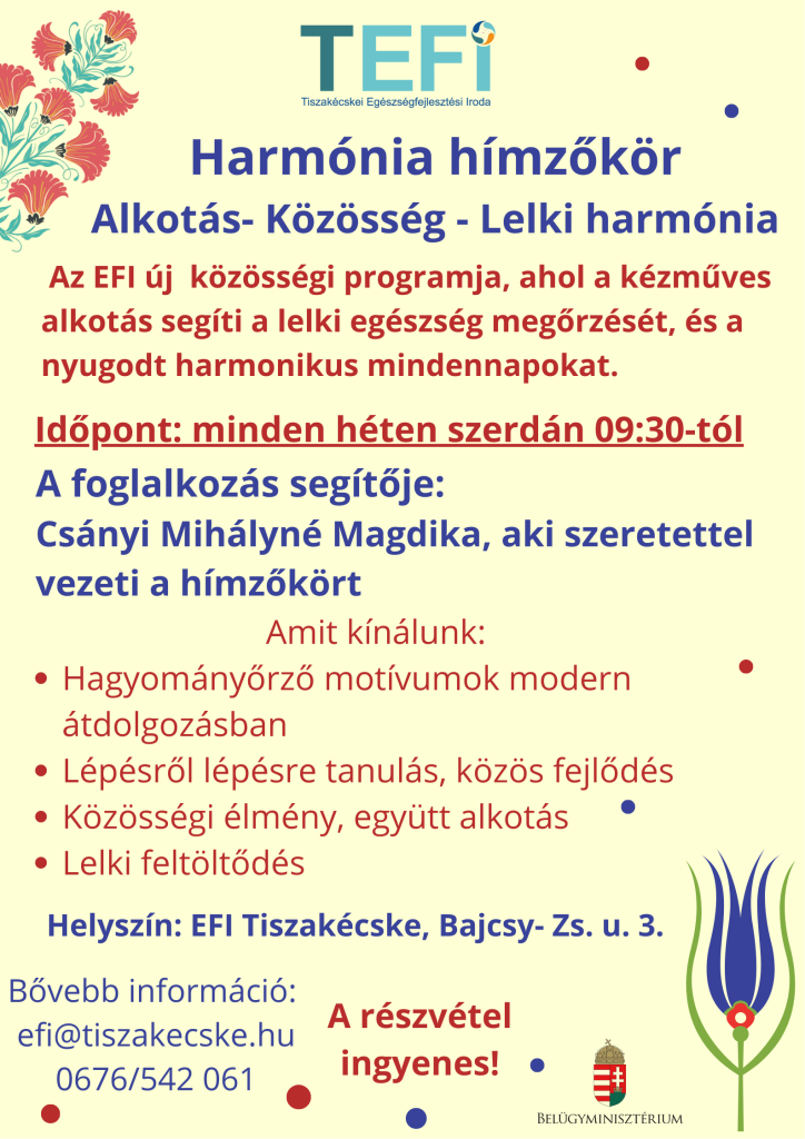 Harmónia hímzőkör