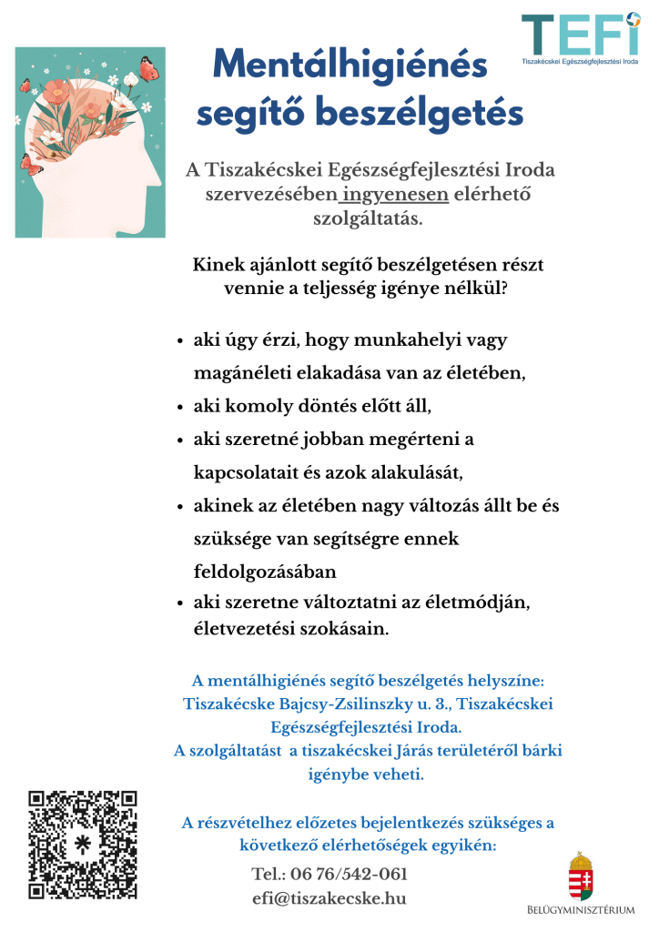 mentálhigiéniás beszélgetés
