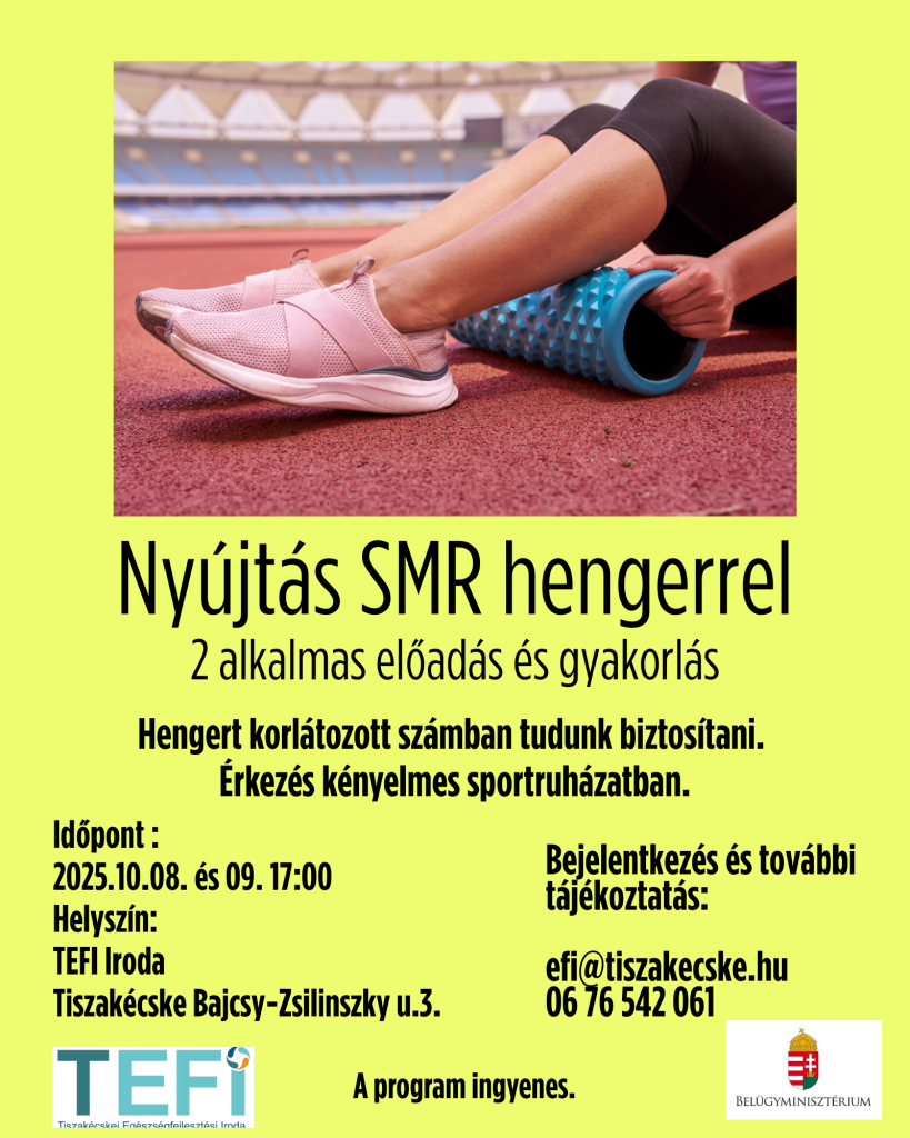 Nyújtás SMR hengerrel