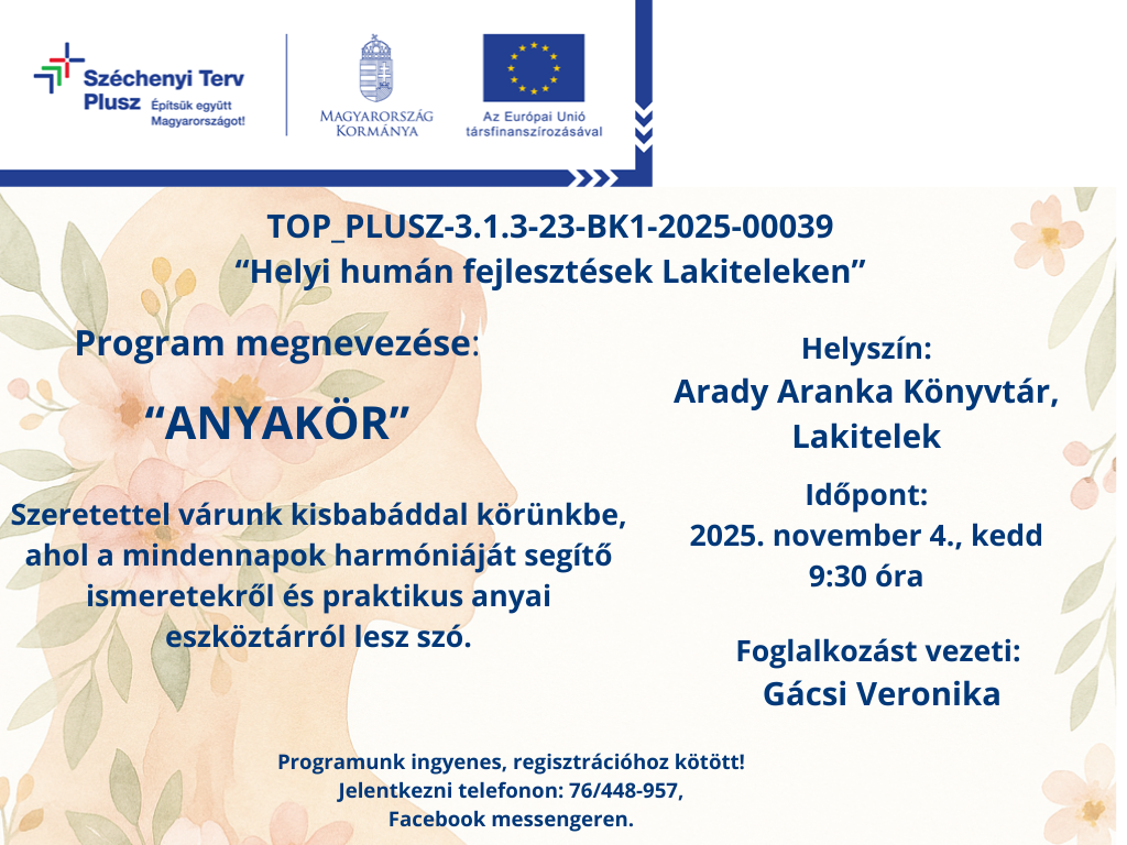 Anyakör a Könyvtárban