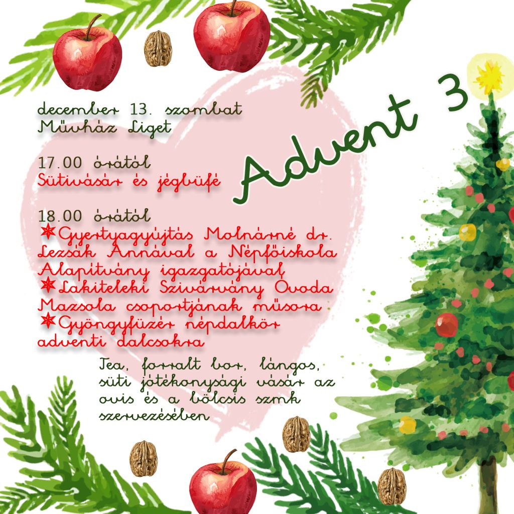 Harmadik Adventi Gyertyagyújtás